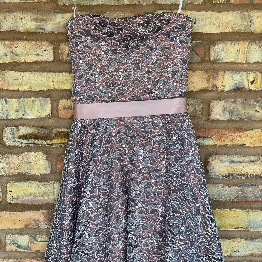 Lily Rose strapless dress size small
